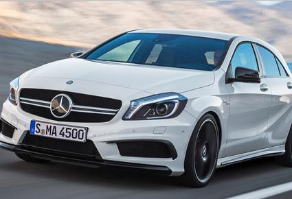 مرسيدس بينز تطلق A45 AMG كوبيه الجديدة